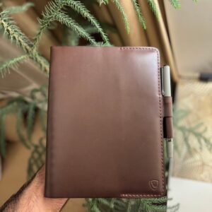 Handcrafted leather journal