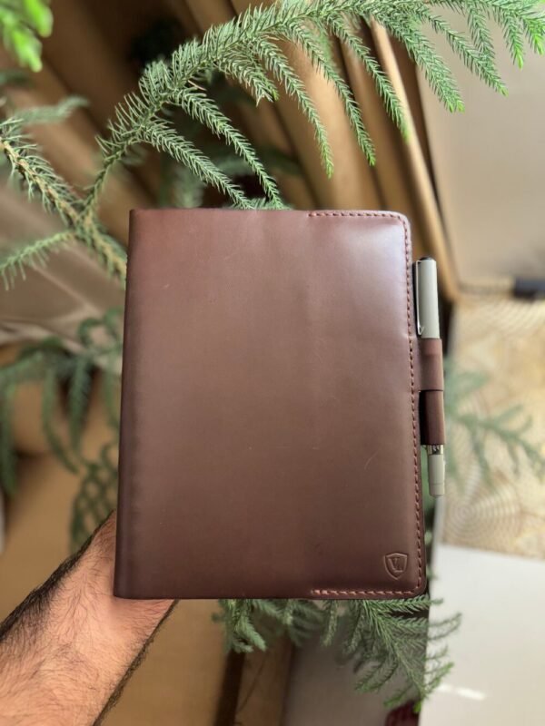 Handcrafted leather journal