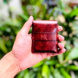 Caddy handmade leather wallet