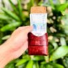 HP Caddy smart leather wallet open