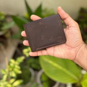 The Alpha Rust - Leather vintage wallet