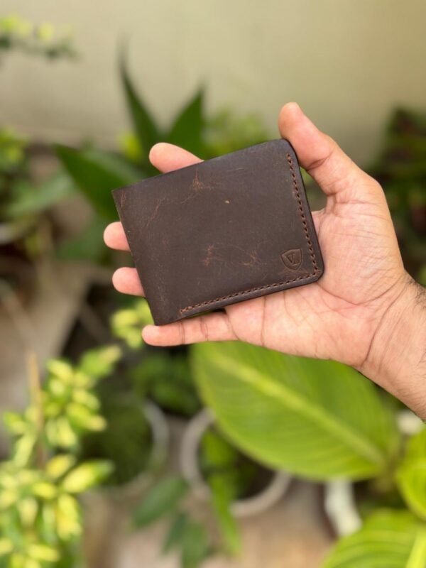 The Alpha Rust - Leather vintage wallet