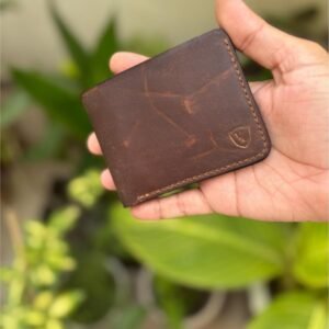The Alpha Rust, handmade leather vintage wallet